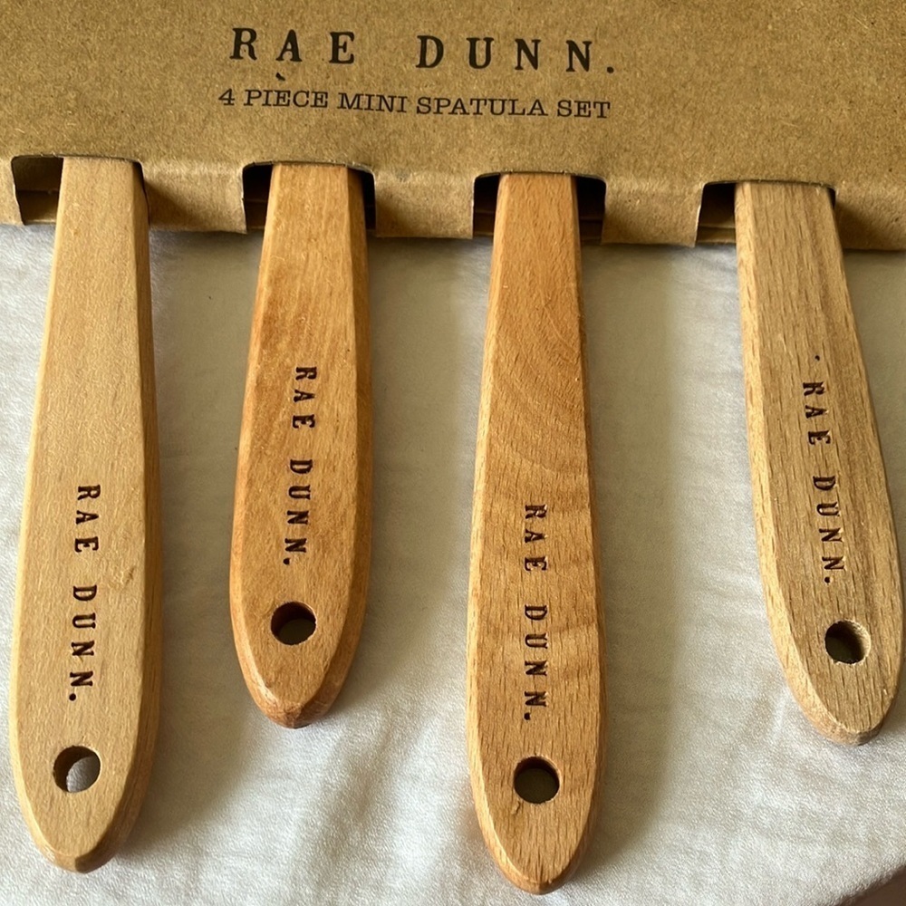 Rae Dunn: Easter/Spring Mini Spatula Set - Picture 4 of 16
